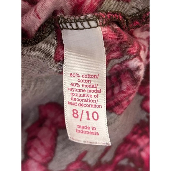 Justice Tie Dye Beaded Poncho Crop Top Girls Size 8 10 - Picture 4 of 5